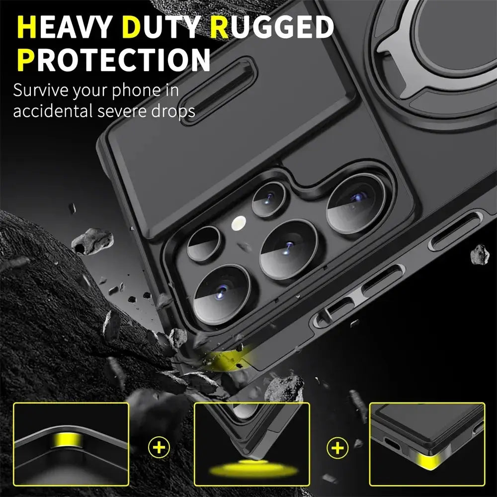 Coque Samsung Galaxy Magnétique Armor Anti-Choc TechVisio