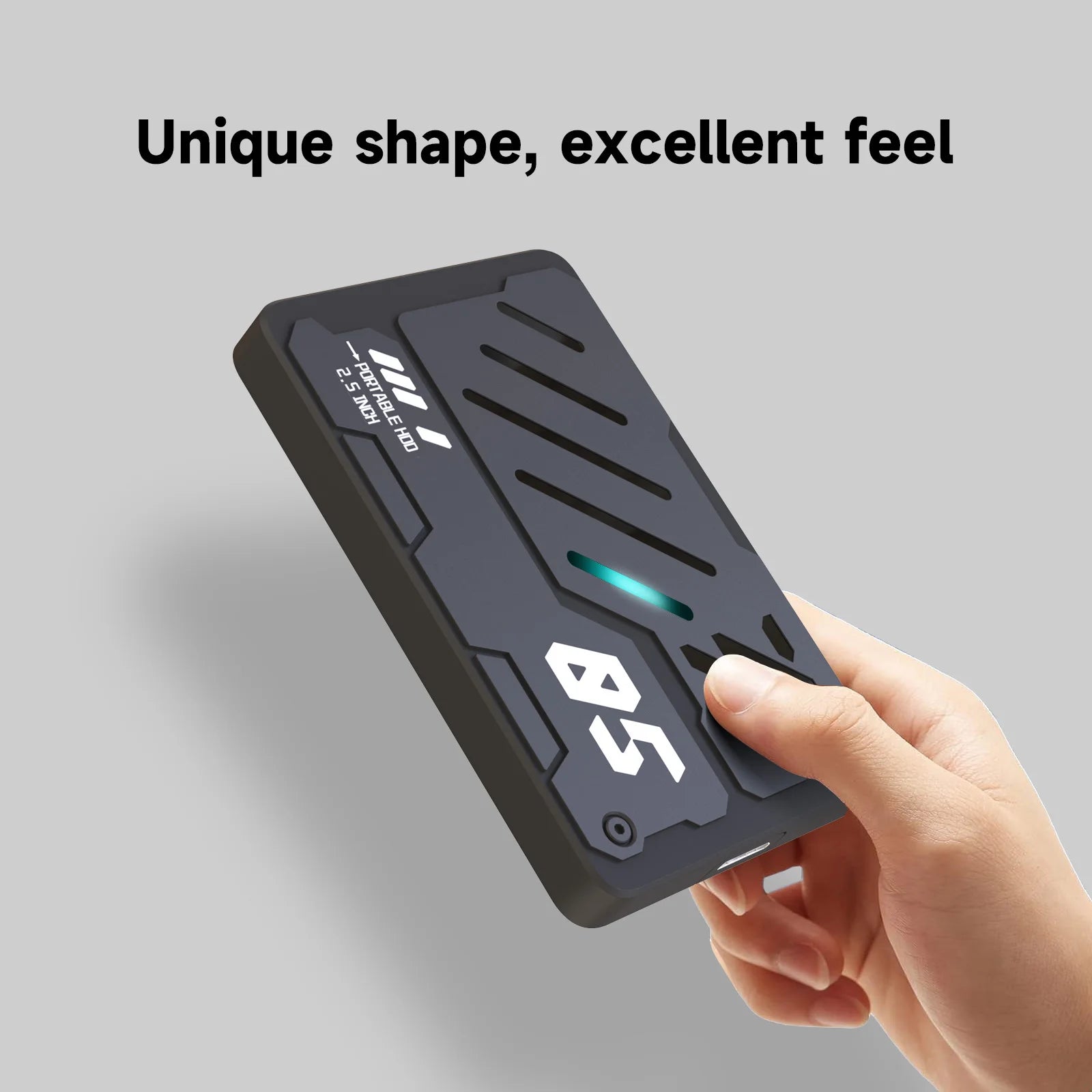 Disque Dur Externe 2.5'' WALRAM – 160Go à 1To, USB 3.0/3.1, PC/Mac/PS4/PS5/Xbox