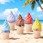 Gourmet Dessert Perfume Spray,Chocolate Cookie/Cotton Candy/Caramel Popcorn Fragrance Mist,Sweet Women Strawberry Vanilla Scent TechVisio