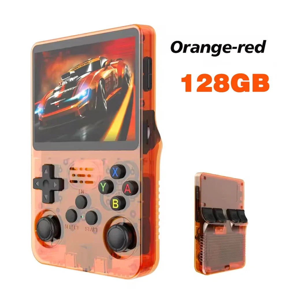GSF ARKOS R36S Retro-Konsole – 3,5" IPS | 15.000 Spiele | 64/128 GB
