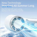 Mini handheld fan, portable small electric fan, USB charging portable pocket fan, suitable for outdoor, travel, and office use TechVisio