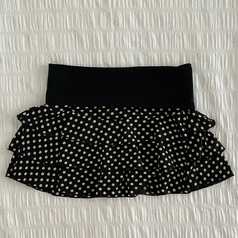 American punk gothic retro style Emo Girl slimfit skirt subculture Harajuku sweet and sexy spicy girl style versatile mini skirt TechVisio