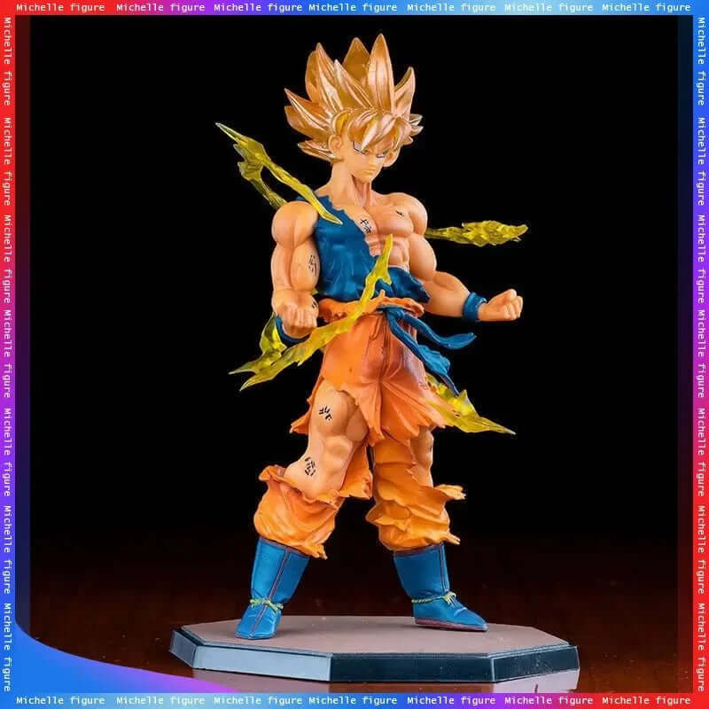 Figurine Goku Super Saiyan Dragon Ball Z – 16cm PVC TechVisio