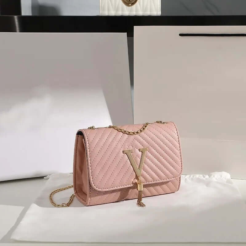 Pochette Soirée Femme Brodée Paillettes & Pompon – Clutch Bandoulière | 3 Coloris TechVisio