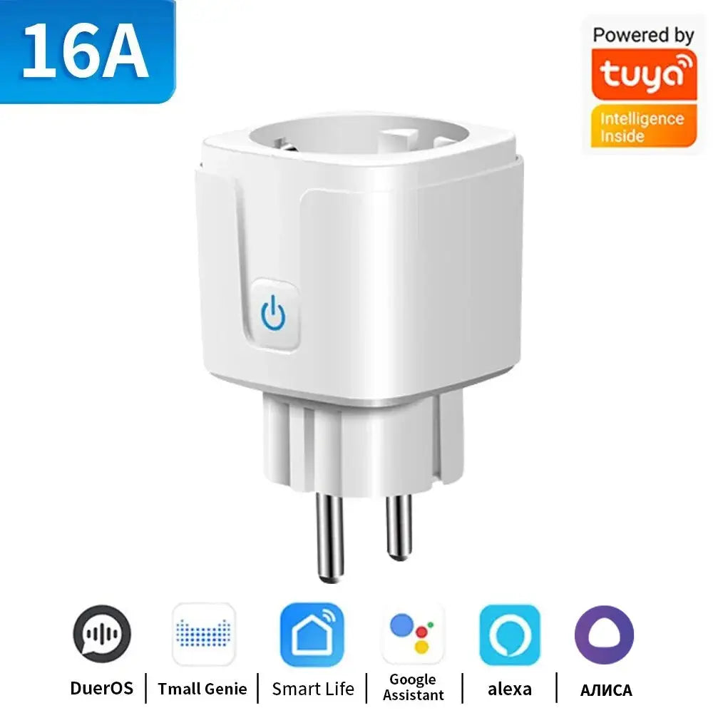 Prise Connectée TNCE Tuya – WiFi/Zigbee 3.0 | 16A/20A | Alexa Google Home TechVisio