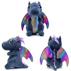 23CM Little Flying Dragon Doll Dinosaur Stuffed Soft Animal Plush Toy Tyrannosaurus Rex Doll Children's Birthday Gifts Wholesale TechVisio