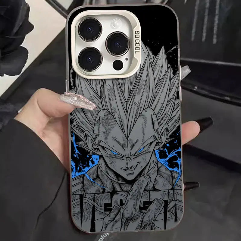 Coque iPhone Dragon Ball Goku & Vegeta – Anti-Choc PC+TPU TechVisio