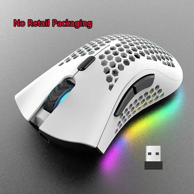 BM600 – RGB 2.4GHz Honeycomb Wireless Gaming Mouse