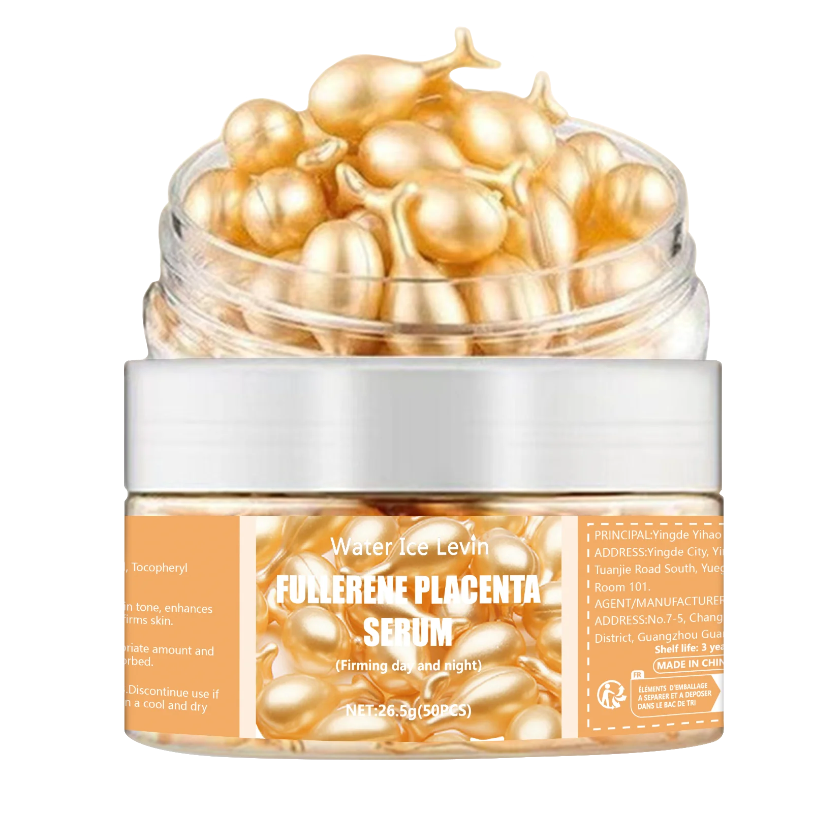 50Pcs Collagen Face Care Capsules Serum Spot Acne Wrinkle Remover Firming Whitening Hyaluronic Acid Essence Skin Care New style TechVisio