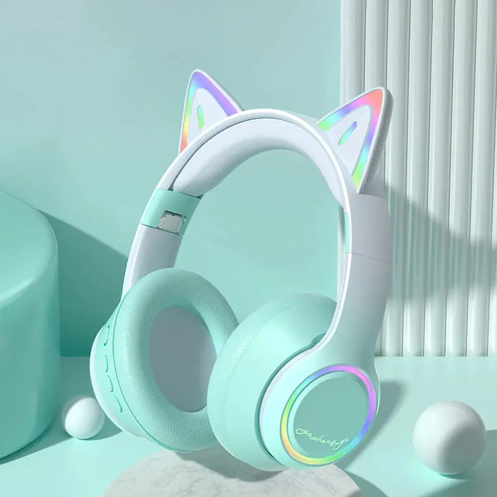 Casque Bluetooth Oreilles de Chat TechVisio