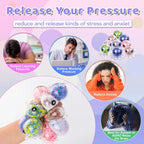 Kawaii Animal Stress Ball Fidget Toys Stress Relief Decompressions Toy Slow Rebond Squishy Toy for Kids Adult антистрес TechVisio