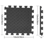 30x30cm 16 Pcs Interlocking Yoga Mat Home Gym and Yoga Equipment Protective Mat EVA Foam Non Slip Flooring Indoor Fitness TechVisio
