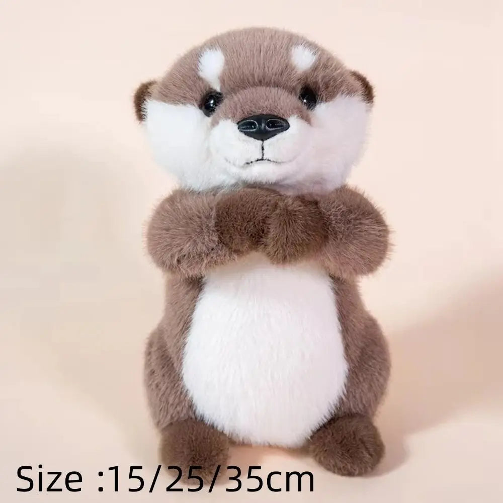 Peluche Loutre Kawaii Anime 15cm, 25cm ou 35cm – Pendentif & Doudou TechVisio