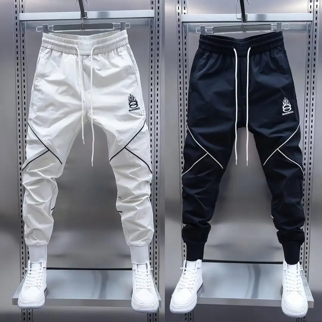 Men's Cargo Pants White Hip Hop Male Trousers Summer Regular Fit Harajuku Long Slacks Street Emo Cheapest Luxury New In Casual TechVisio