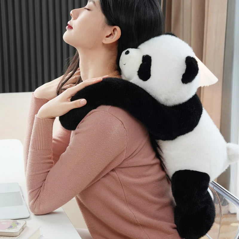 Plüsch Panda mit langen Armen – Kuschelkissen 30/45/65cm