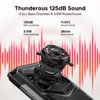 DOOGEE Blade20 Pro – Téléphone Robuste | 11800mAh | 125dB | IP68 | Android 15 TechVisio
