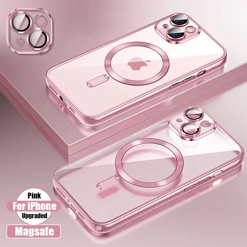 Coque iPhone BYGJMY – Silicone Ultra-Fine | MagSafe | 6 Coloris | 11-16
