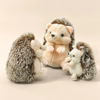 Adorable Hedgehog Plush Toy Stuffed Animal Sleeping Companion Doll for Room Decor Cute Birthday Gift TechVisio