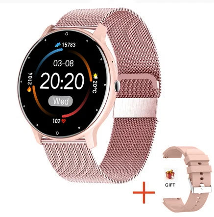 Montre Connectée Sport & Santé – Écran Tactile, FC, SpO2, Bluetooth 5.0