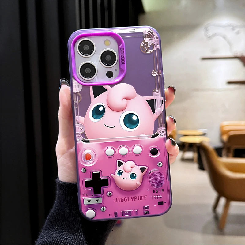 Coque Xiaomi Redmi Pokémon Pikachu & Gengar – PC Matte, Anti-Rayures, Redmi Note 9 à 14