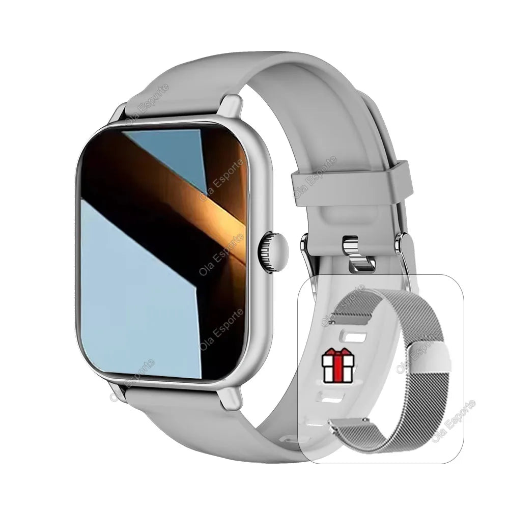 Montre Connectée Ola Esporte – Écran 2,01" | Appels BT5.0 | Suivi Santé