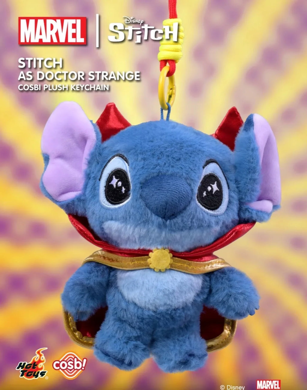 Stitch x Marvel Blind Box – Figurine Peluche Superhéros 14cm