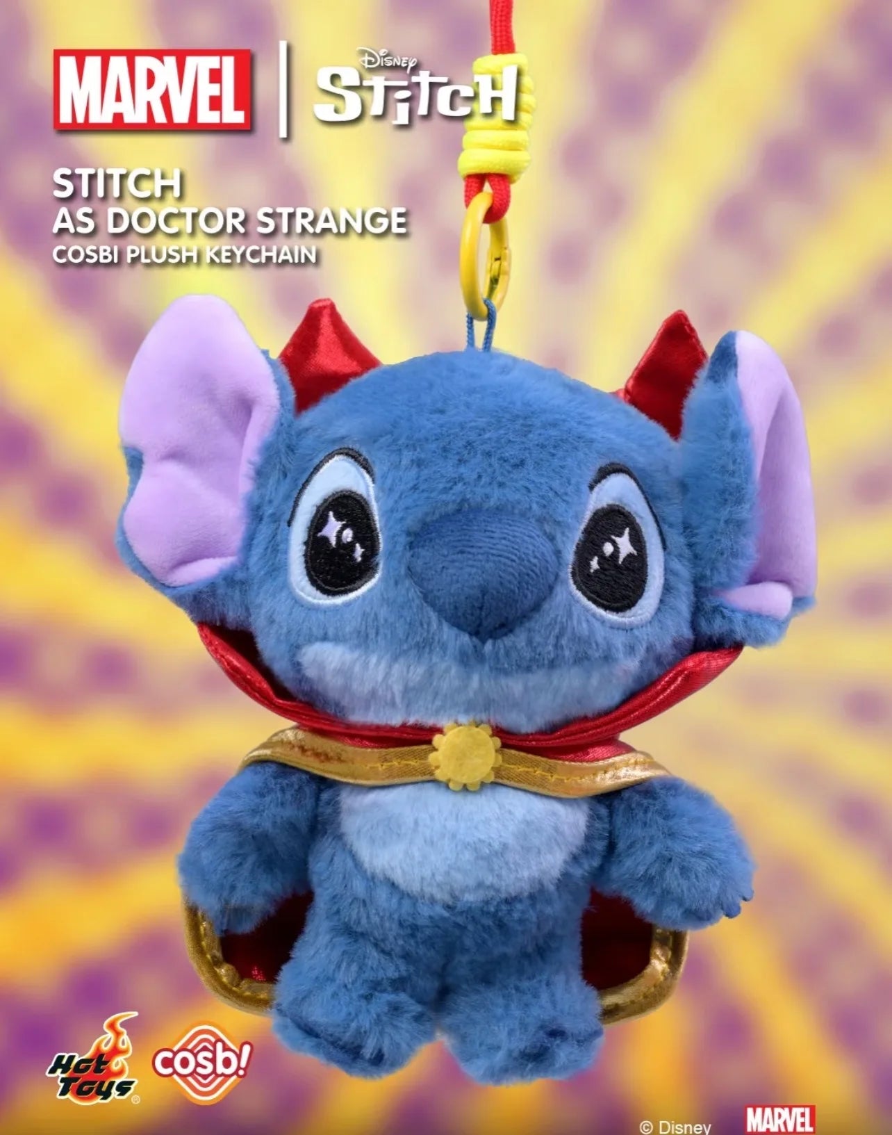 Stitch x Marvel Blind Box – Figurine Peluche Superhéros 14cm