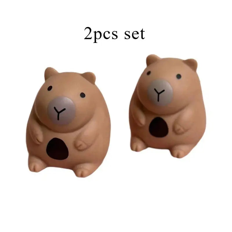 Mini Squishy Capybara Kawaii – Anti-stress Slow Rebound Fidget Toy TechVisio