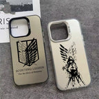 Coque iPhone Anime Attack on Titan – Mat Anti-Choc TechVisio