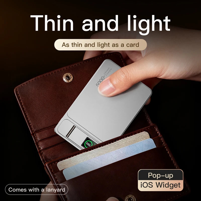 Lenovo 500000mAh Magnetic Power Bank Wireless Super Fast Charging External Battery for Magsafe Powerbank for iPhone 17/16/15/14 TechVisio