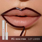 Lip Liner Pencil Peel Off Lip Stain Tattoo Long Wearing Matte Waterproof Smudge Proof Transfer Proof Lip Cosmetic For All Day TechVisio