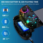 Manette Mobile Gaming BEBONCOOL – Hall Effect | Bluetooth | RGB | iPhone & Android TechVisio
