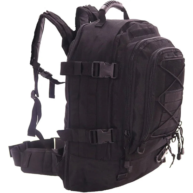 60L Military Tactical Backpack Army Molle Assault Rucksack Outdoor Travel Hiking Rucksacks Camping Hunting mochila hombre TechVisio