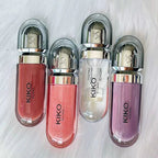 Original Kiko 3D Mirror Lip Glaze Waterproof Non Fading and Non Stick Cup Gentle Bean Paste Color Fine Shiny Point Charm Red TechVisio