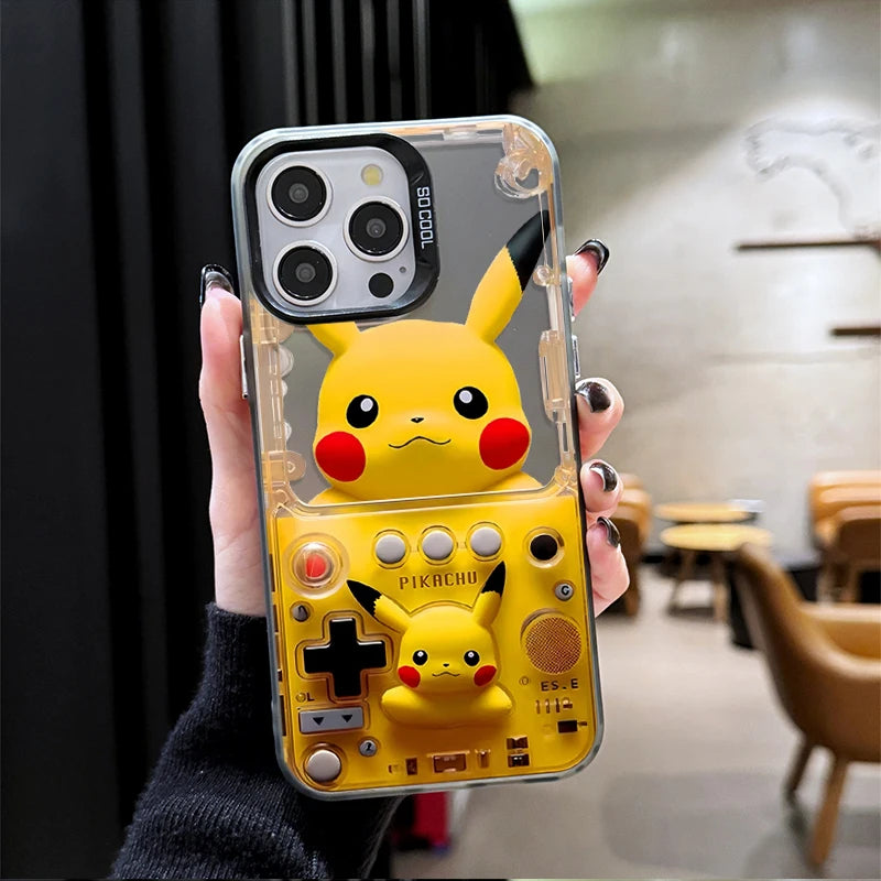 Coque Xiaomi Redmi Pokémon Pikachu & Gengar – PC Matte, Anti-Rayures, Redmi Note 9 à 14