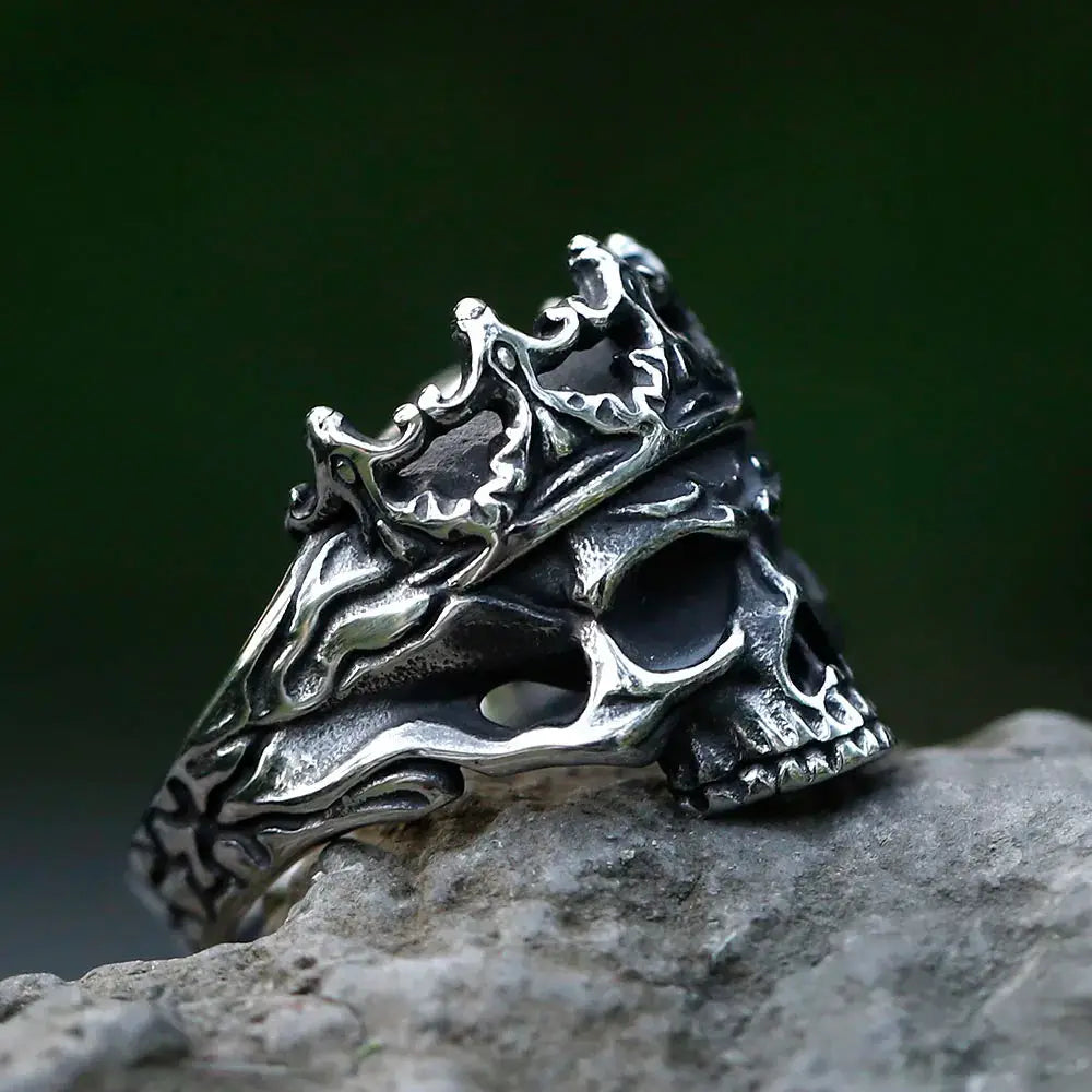 Bague Crane couronner Vikingar Lin