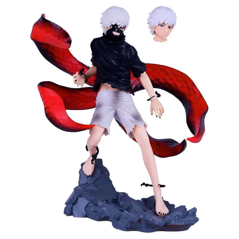Tokyo Ghoul Figure Centipede Mask Centipede Face-Changeable Kaneki Ken Animation Figure Figure Peripheral Decorative Ornaments TechVisio