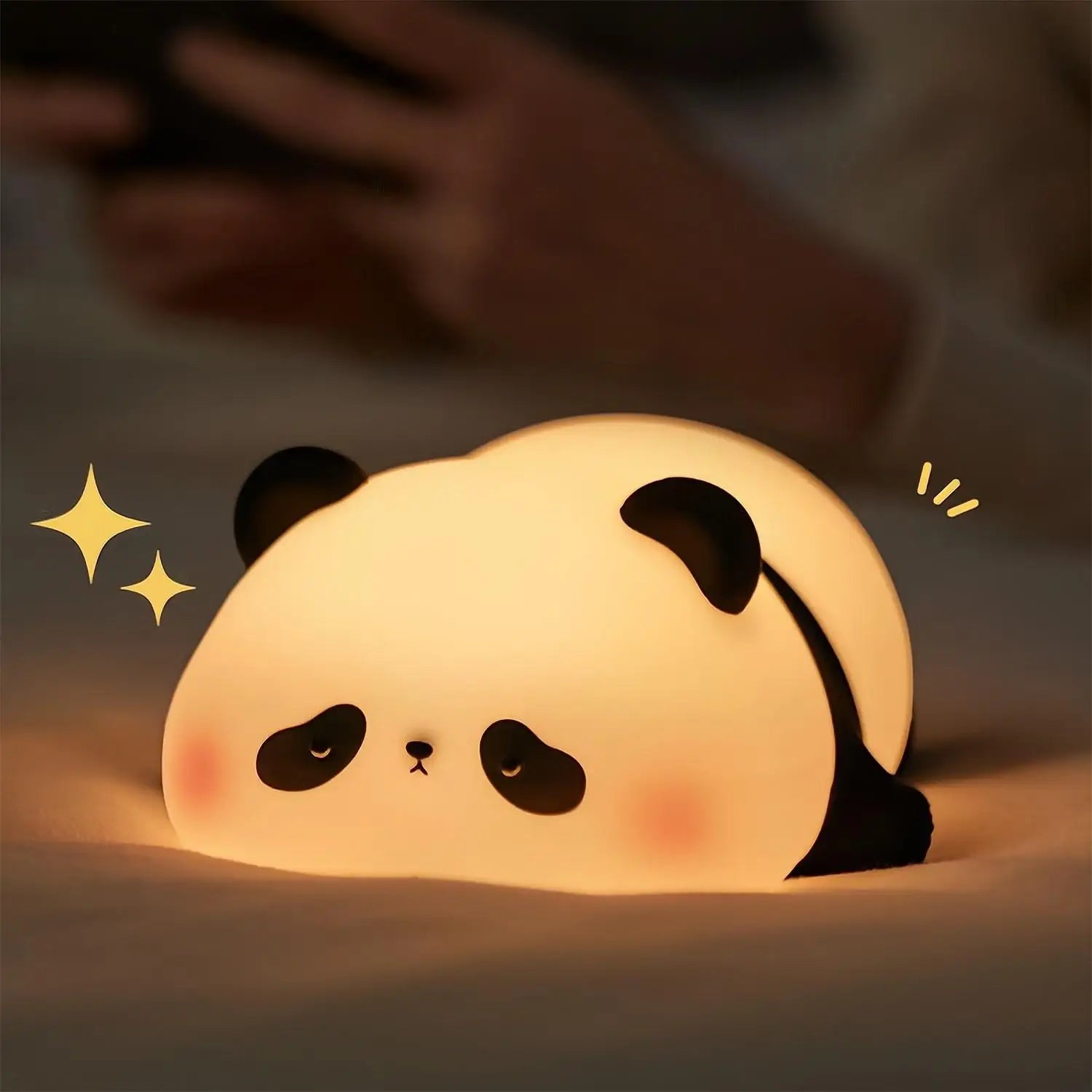 Veilleuse LED Silicone Animaux – Rechargeable USB | Cadeau Enfant