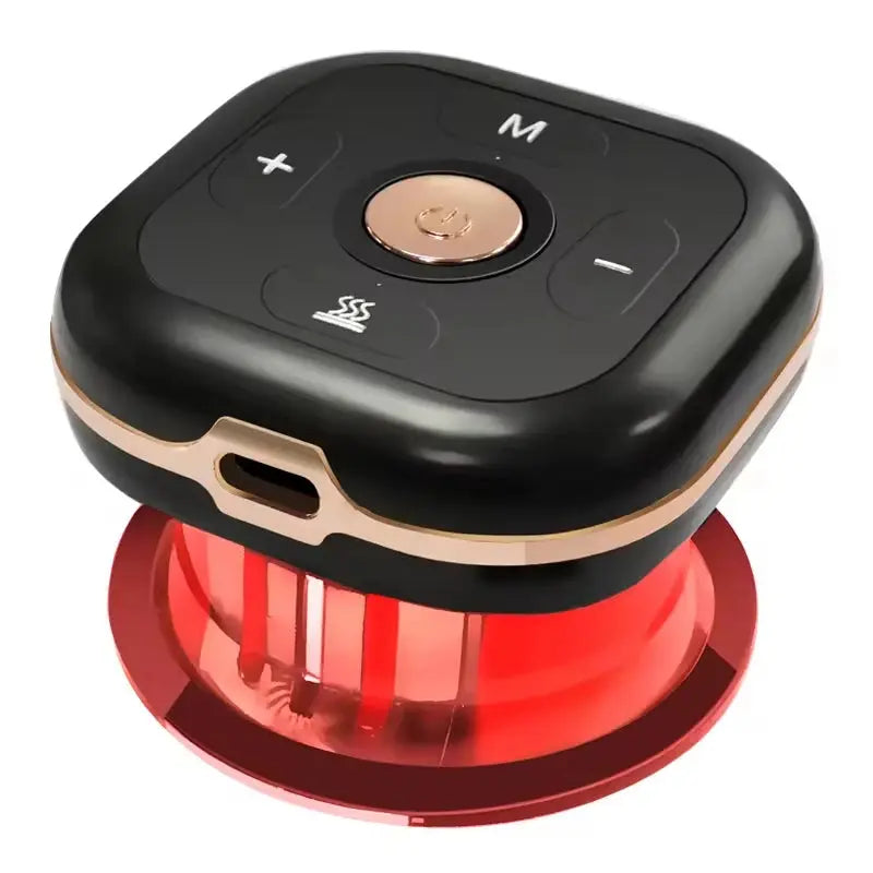 Ventouses Électriques Massage EMS – Infrarouge, Chaleur, Colonne Cervicale, Rechargeable TechVisio