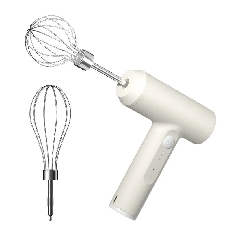 1 PCS Wireless Electric Food Mixer Portable 3 Speeds Egg Beater Baking Dough Cake Cream Mixer Kitchen Tools TechVisio