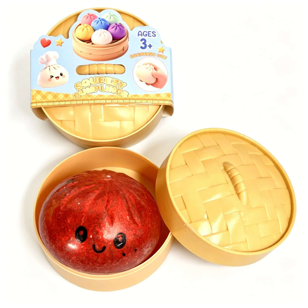 Dumpling Squishy Mysteries Dumplings Stress Relief Fidget Toys Home Office Desk Accessories Party Gift Mystery Dumpling Squishy TechVisio