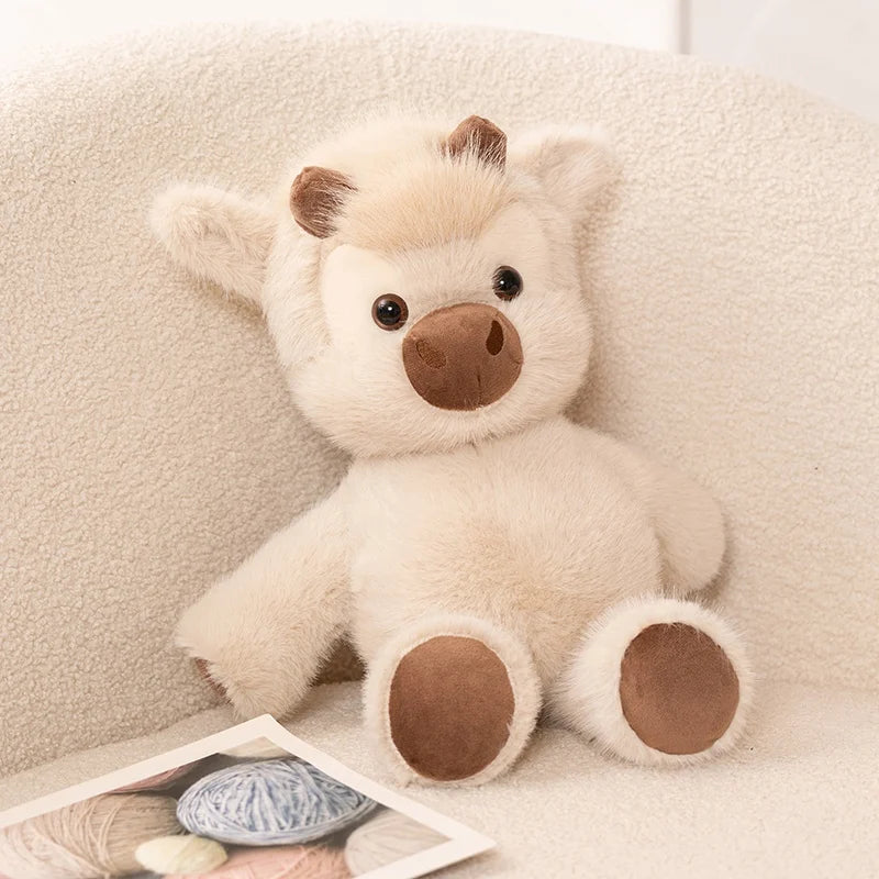 Highland Kuh Stofftier 40cm – Ultraweiches Kuscheltier