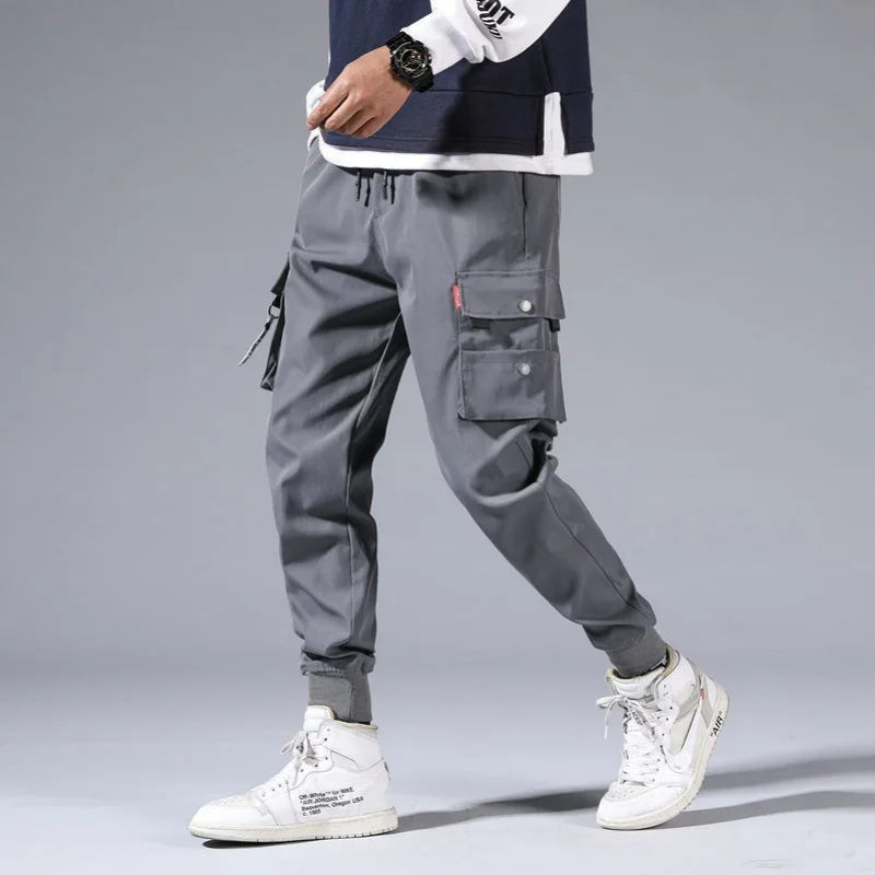 New Men Cargo Tactical Pants Work Combat Multi-pockets Casual Training Trousers Overalls Clothing Joggers Hiking Mens Cargo Pant TechVisio