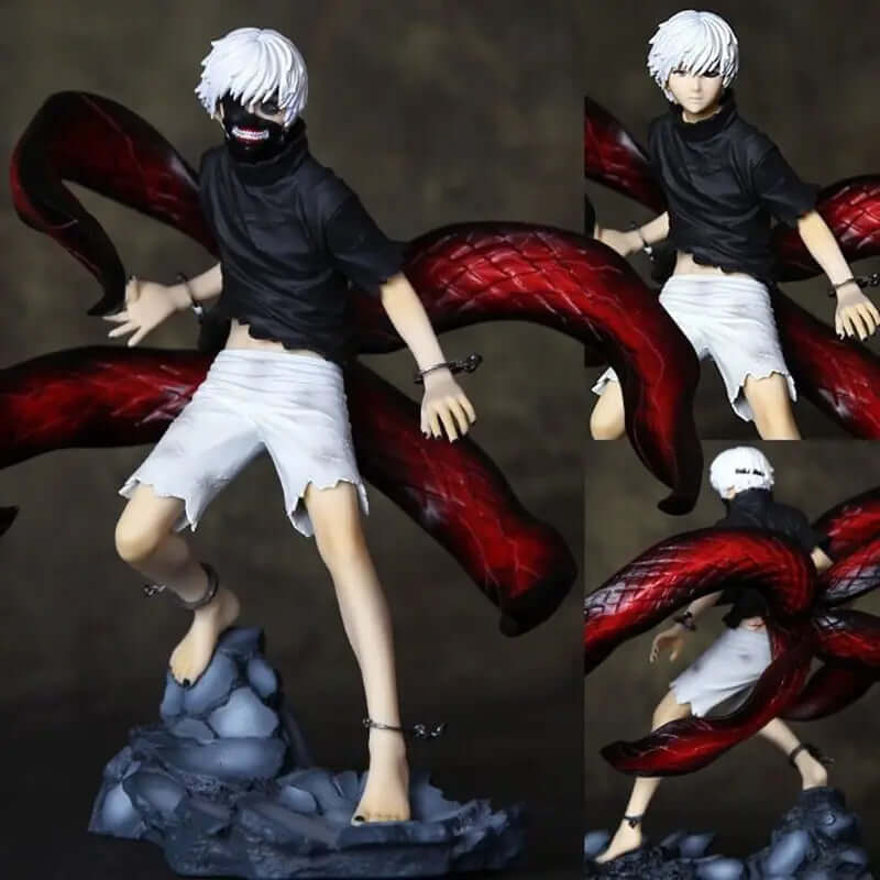 Tokyo Ghoul Figure Centipede Mask Centipede Face-Changeable Kaneki Ken Animation Figure Figure Peripheral Decorative Ornaments TechVisio