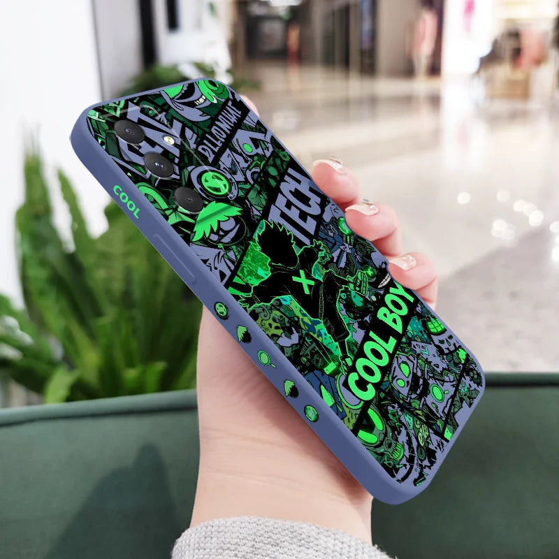 Coque Samsung Galaxy A Série – Graffiti Cool Guy Anti-Choc PC+TPU