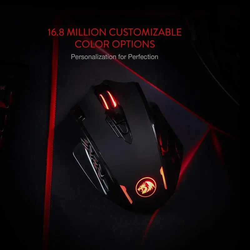 Redragon M913 – Souris Gaming 16000 DPI Sans Fil RGB