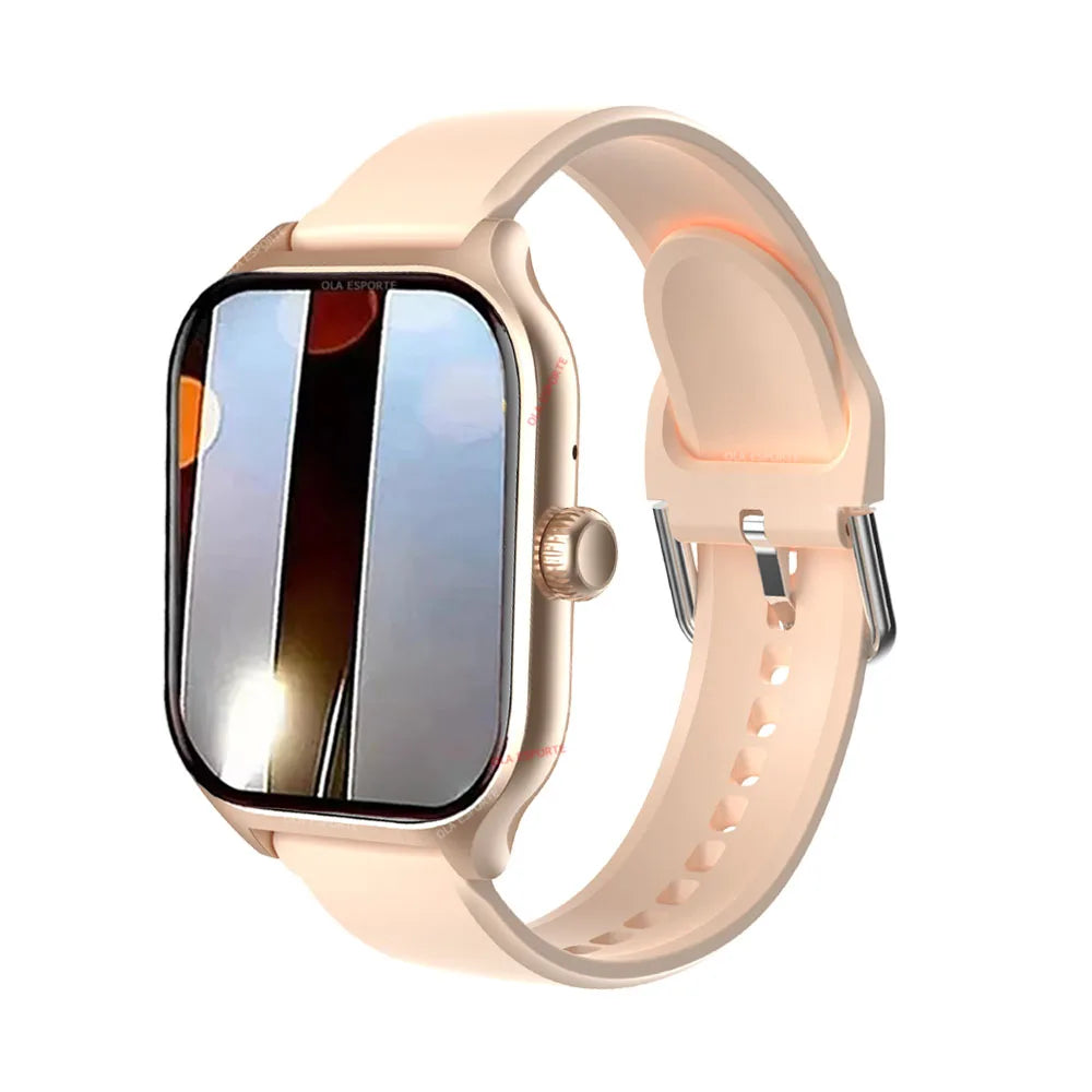 Montre Connectée Ola Esporte – Écran 2,01" | Appels BT5.0 | Suivi Santé