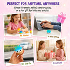 Squishy Licorne Jumbo Slow Rising Anti-Stress Fidget – Jouet Sensoriel Bureau Cadeau TechVisio