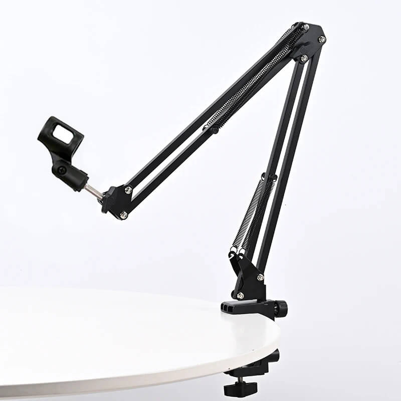 Desktop Cantilever Microphone Stand with Shock Mount, Universal Model, Suitable for Bm800, Dedicated for Live Streaming and Recording TechVisio