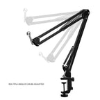 Desktop Cantilever Microphone Stand with Shock Mount, Universal Model, Suitable for Bm800, Dedicated for Live Streaming and Recording TechVisio